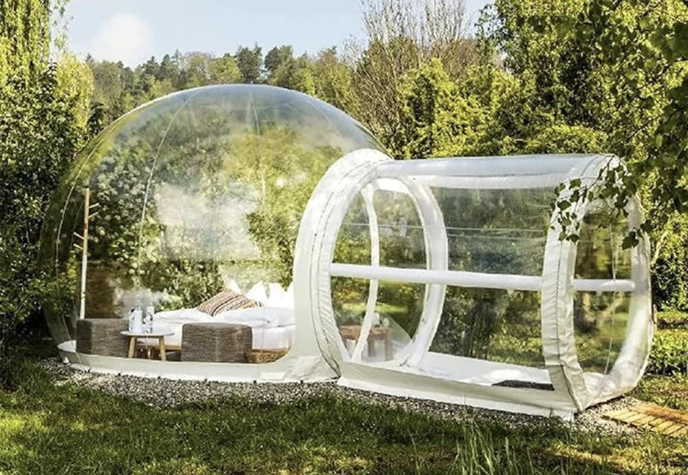 big transparent camping inflatable bubble tent